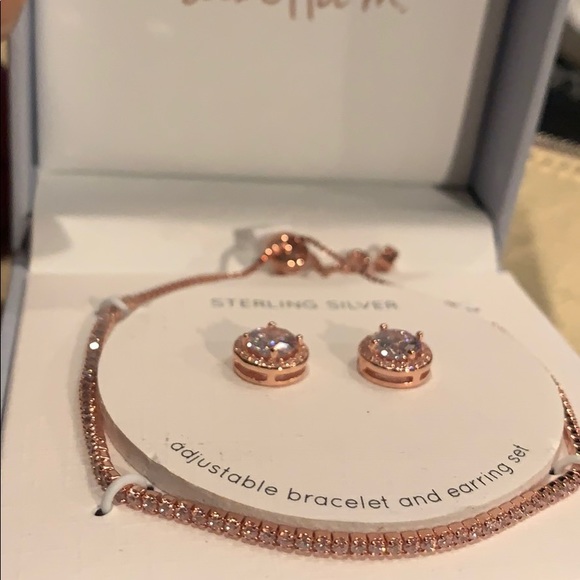 Isabel m Sterling silver 925 YGP with SWA CRY - Picture 2 of 3